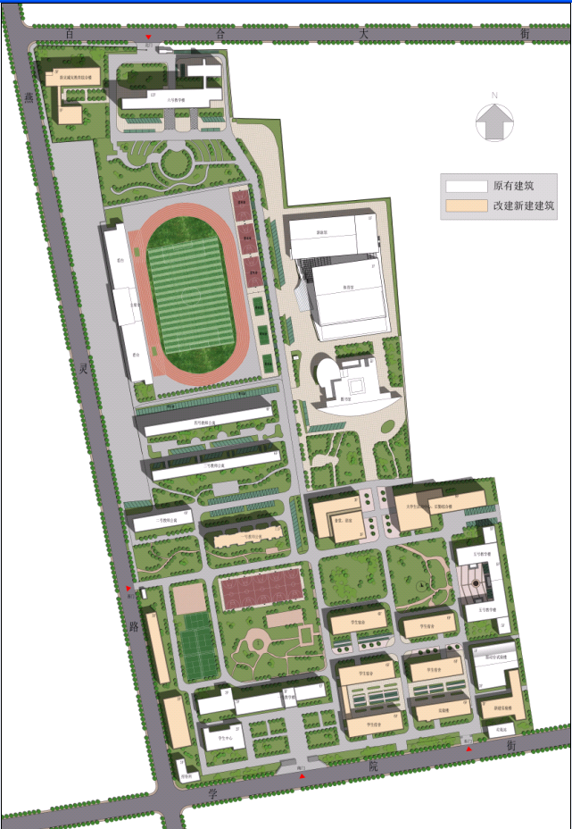学校平面-防灾科技学院